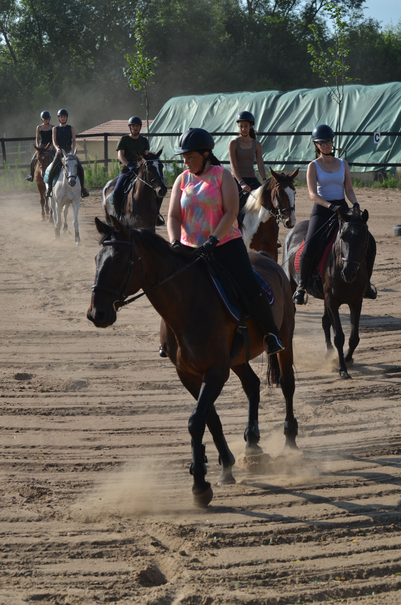 Debecen horse rideing school 